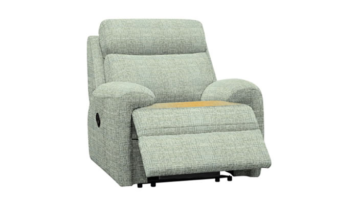 G Plan Hardy Manual Recliner Waffle Mist